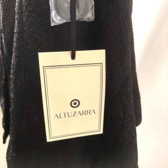 ALTUZARRA TARGET BLACK SNAKE TRENCH COAT NWT  S/P - Picture 5 of 8